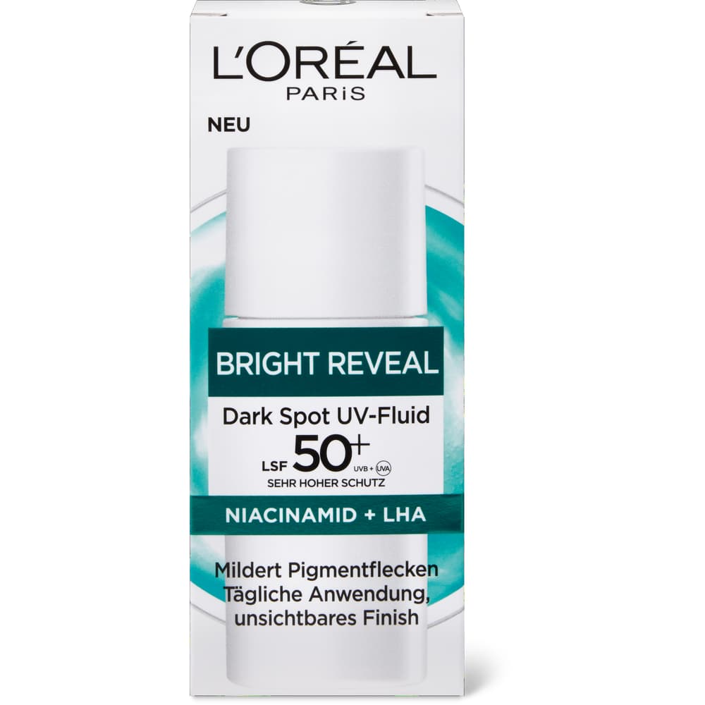 L'Oréal Bright Reveal Dark Spot UV-Fluid LSF 50