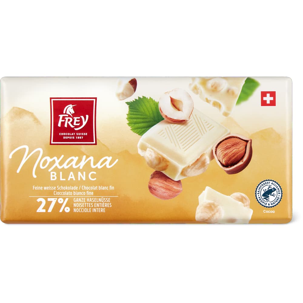 Frey Noxana Feine weisse Schokolade ganzen Haselnüssen