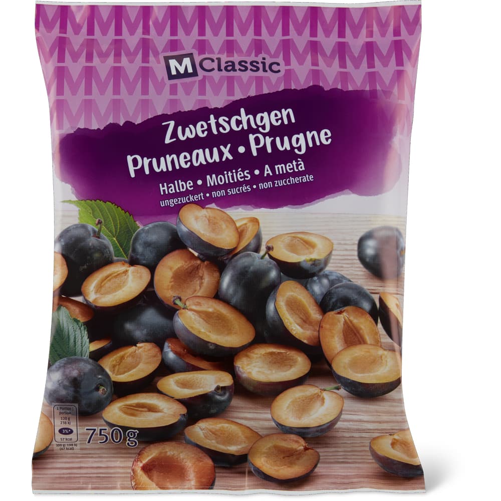 M-Classic Halbe Zwetschgen Ungesüßert