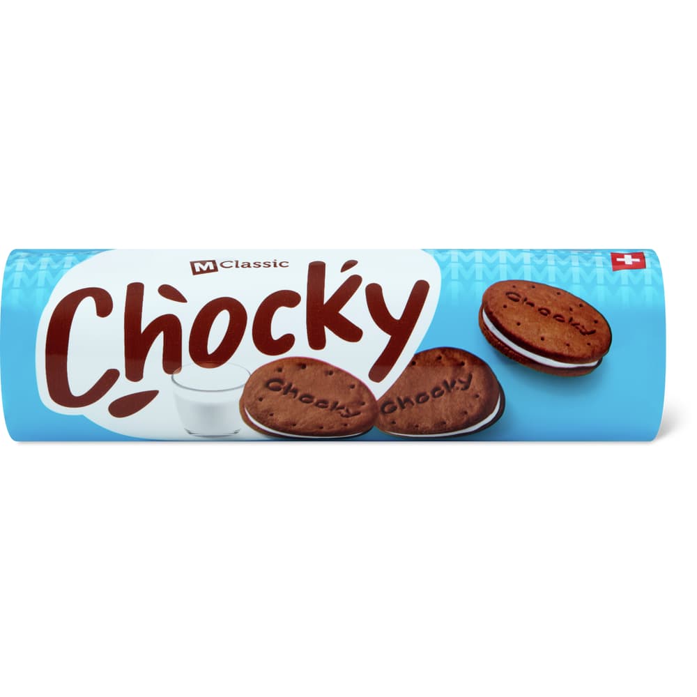 M-Classic Chocky Sandwich-Gebäck mit Milchcremefüllung