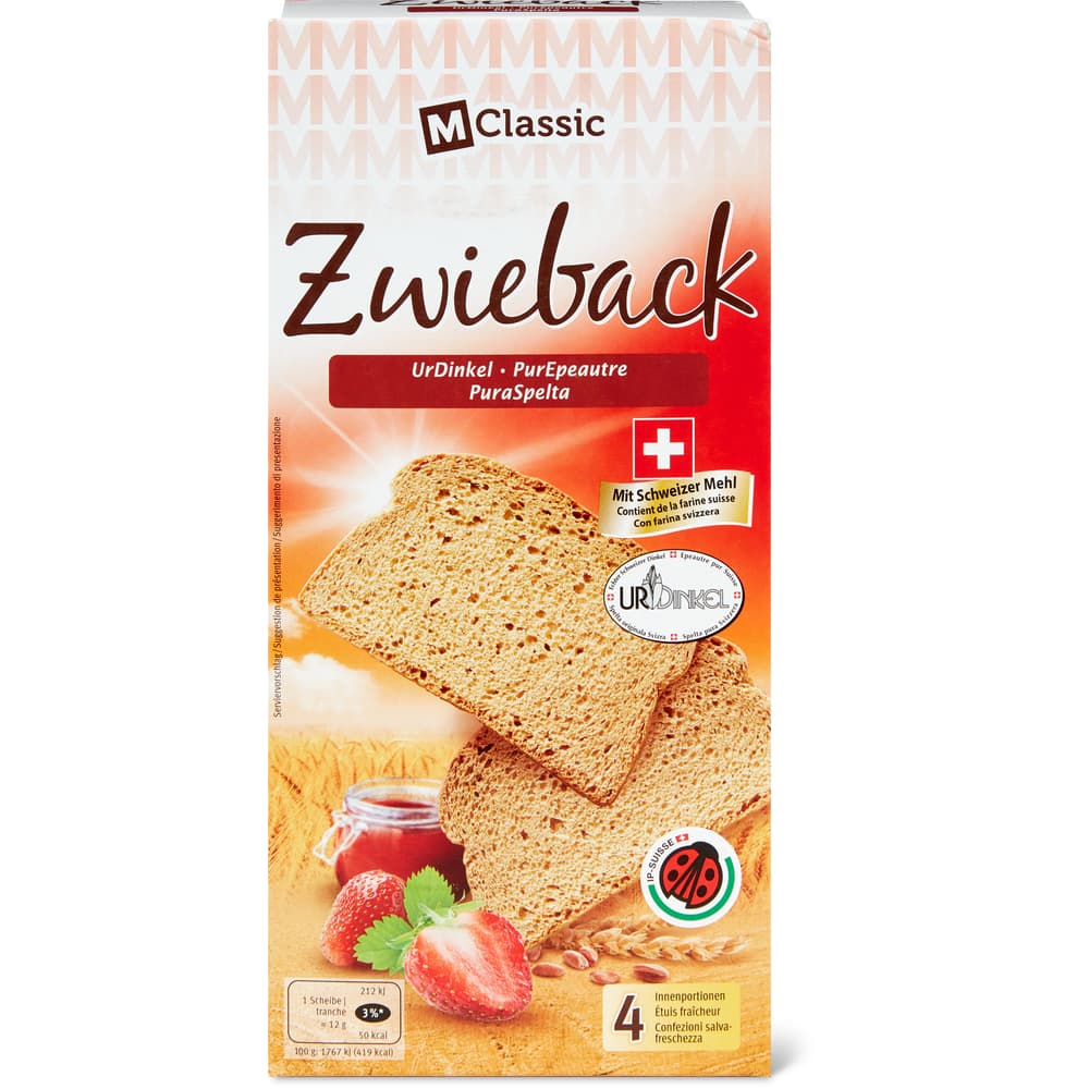 M-Classic Zwieback Urdinkel