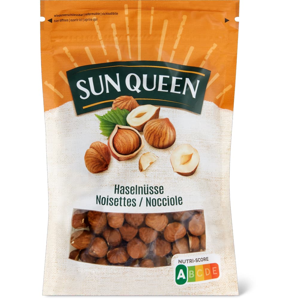 Sun Queen Haselnüsse Nicht gesalzen