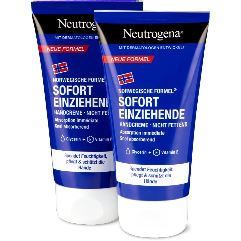 Neutrogena Sofort einziehende Handcreme Gylcerin & Vitamin E