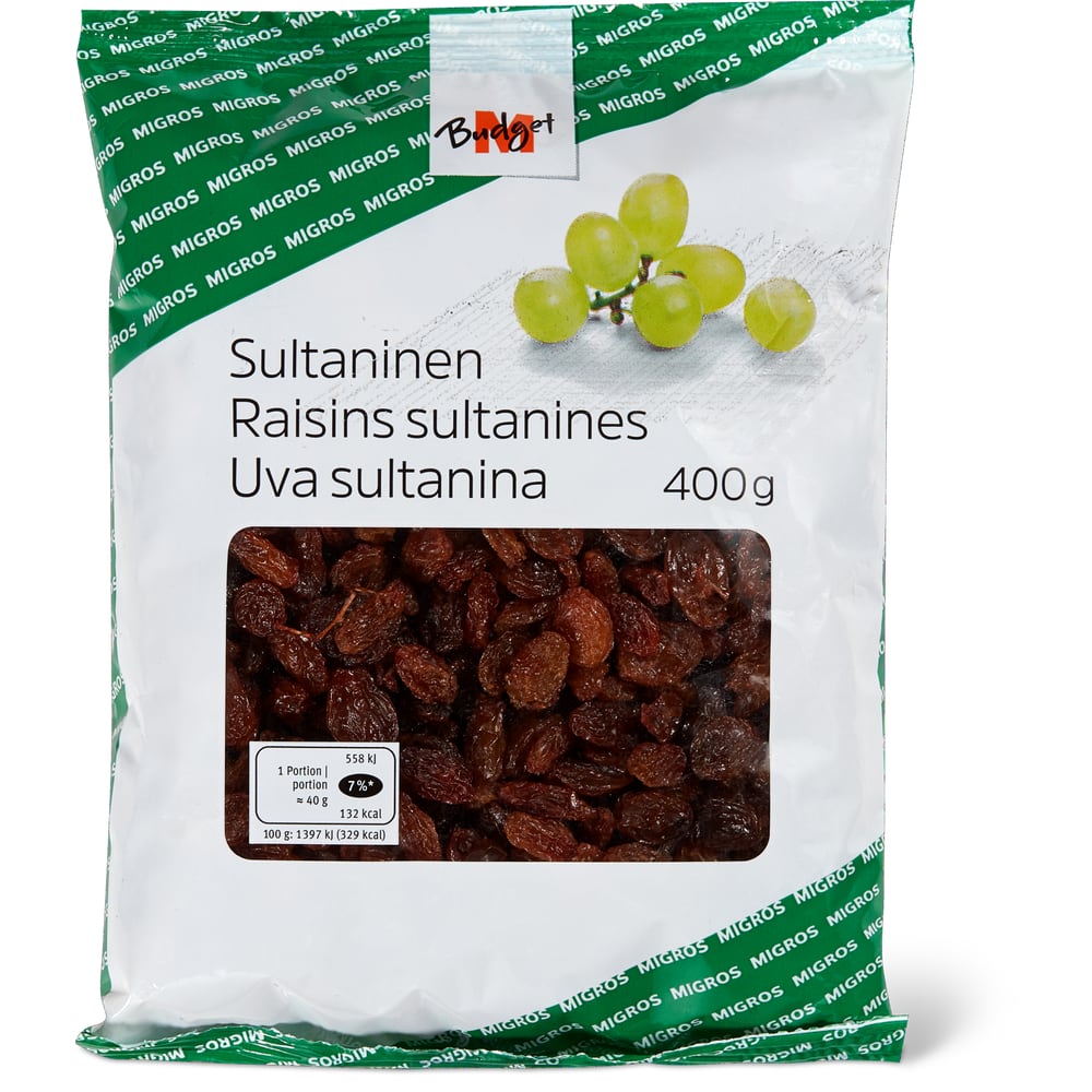 M-Budget Sultaninen getrocknet