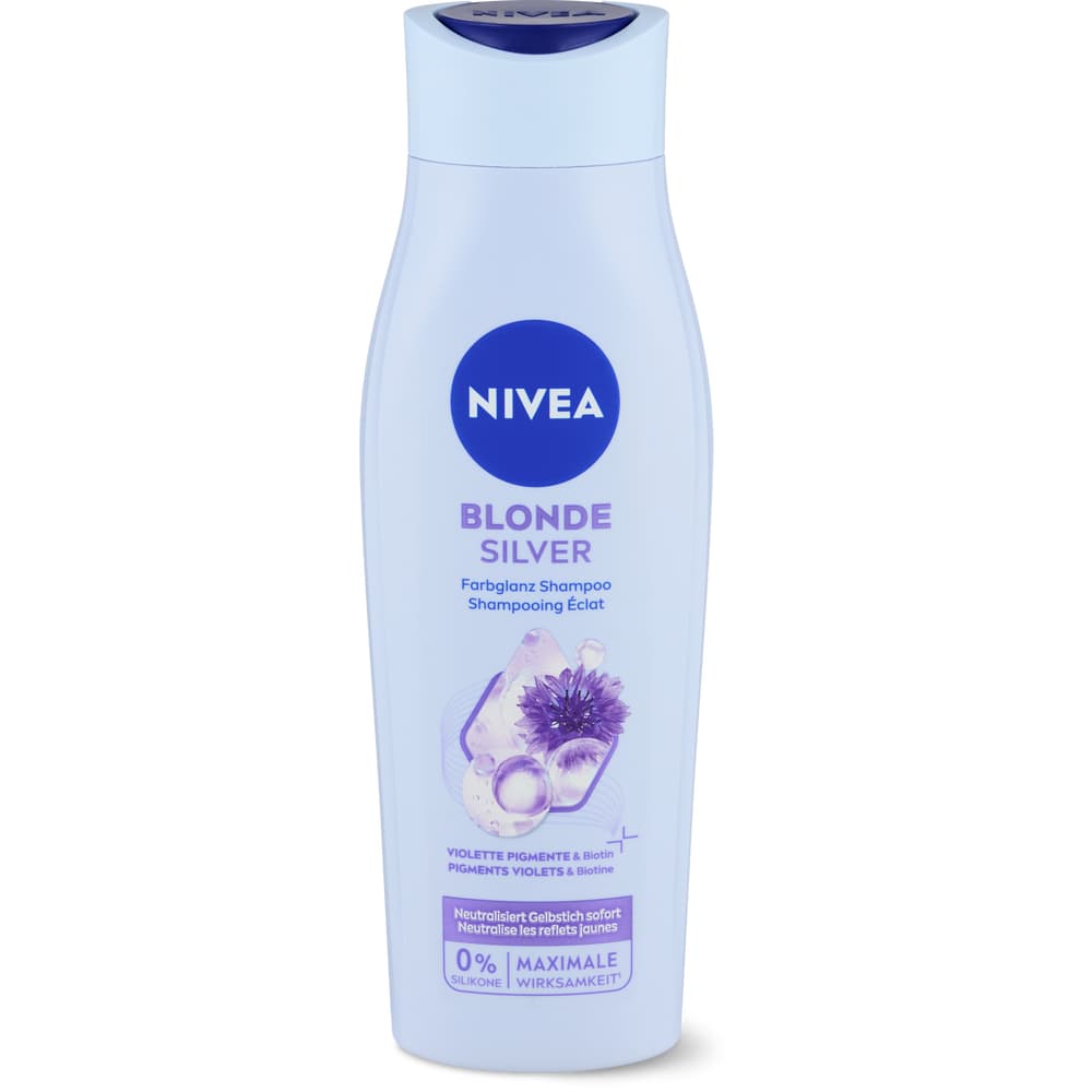 Nivea Blonde Silver Shampoo graues, weisses oder blondiertes Haar