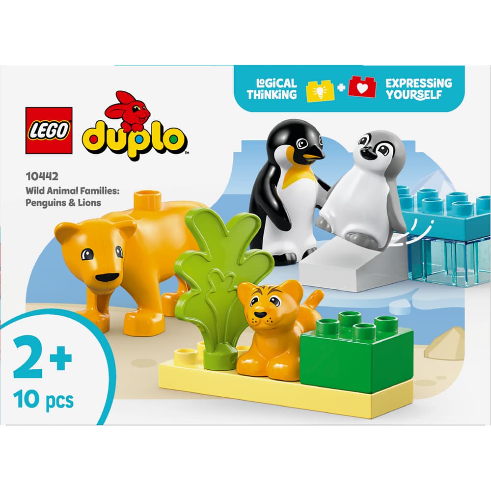 Lego DUPLO 10442 Wildtier-Familien: Pinguine und Löwen