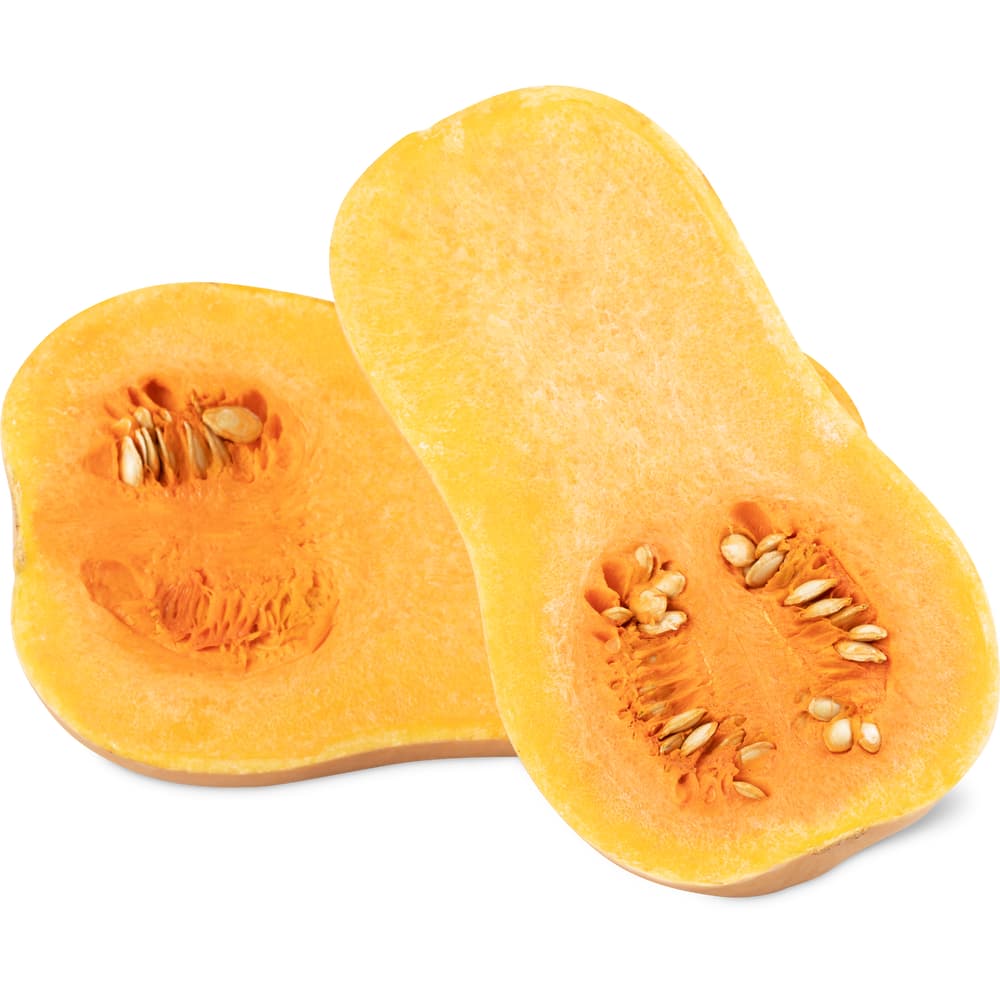 Migros Fresca Kürbis Butternut geschnitten