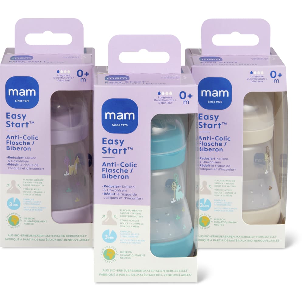 MAM Easy Start Anti-Colic Babyflasche Von Geburt an