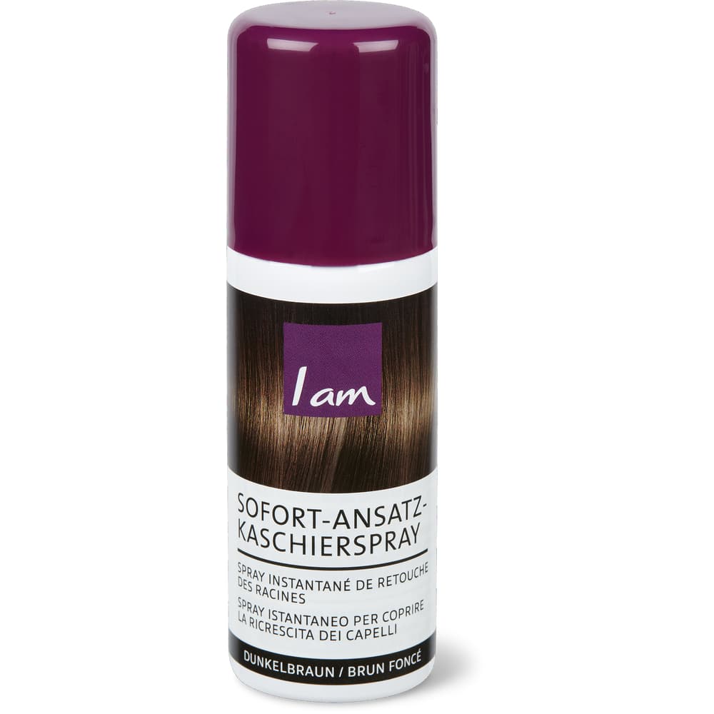 I am Ansatz-Kaschierspray Dunkelbraun