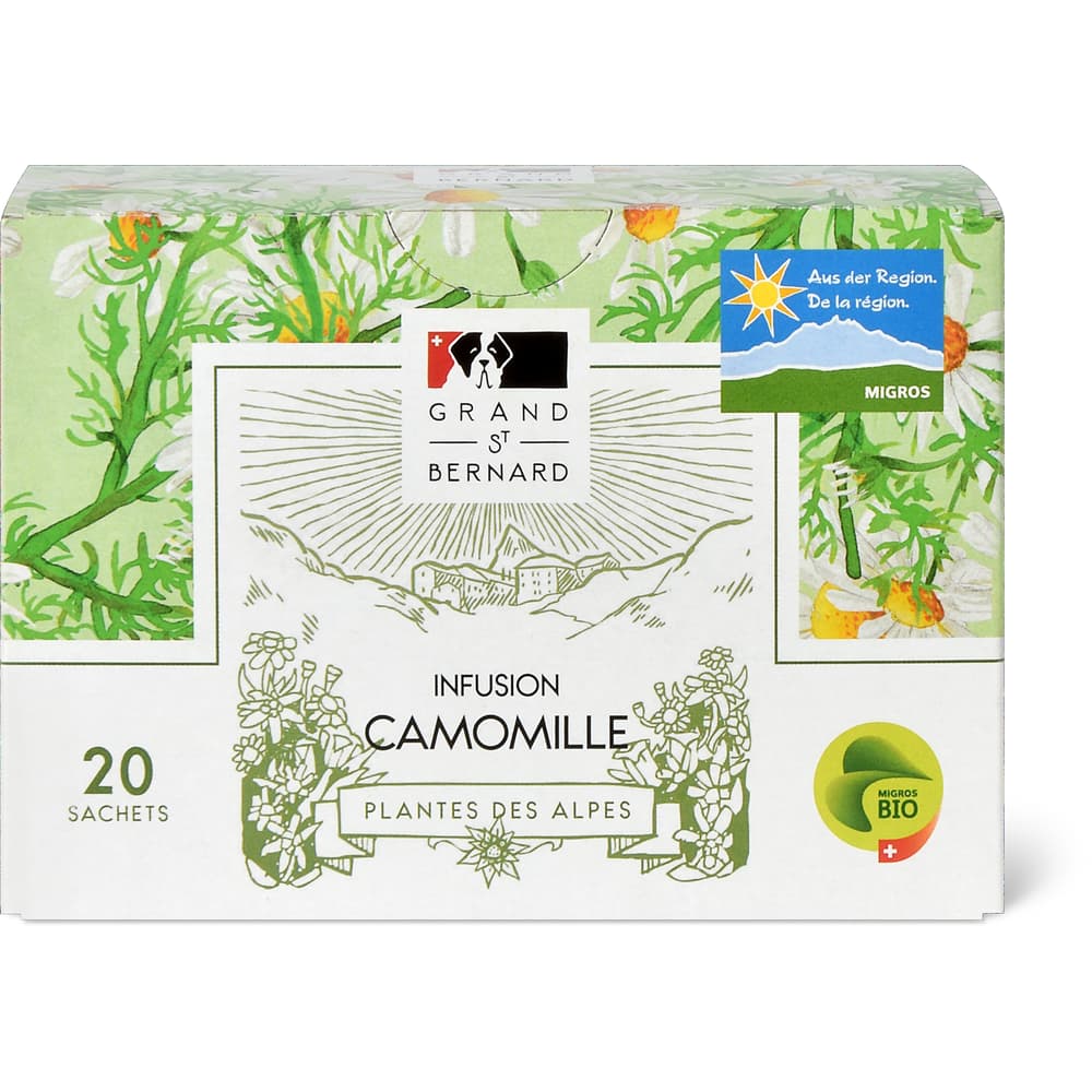 Grand San Bernard Kamillentee Bio, Aus der Region