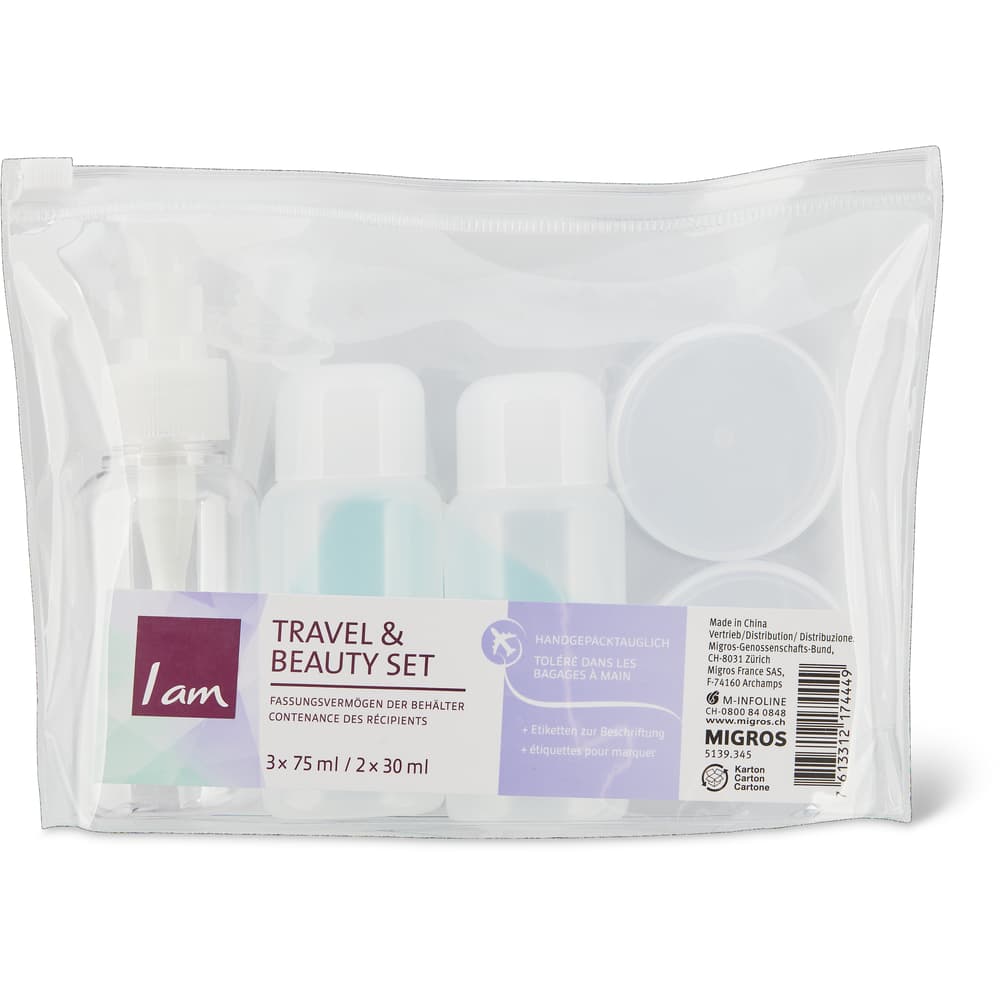 I am Travel & Beauty Set