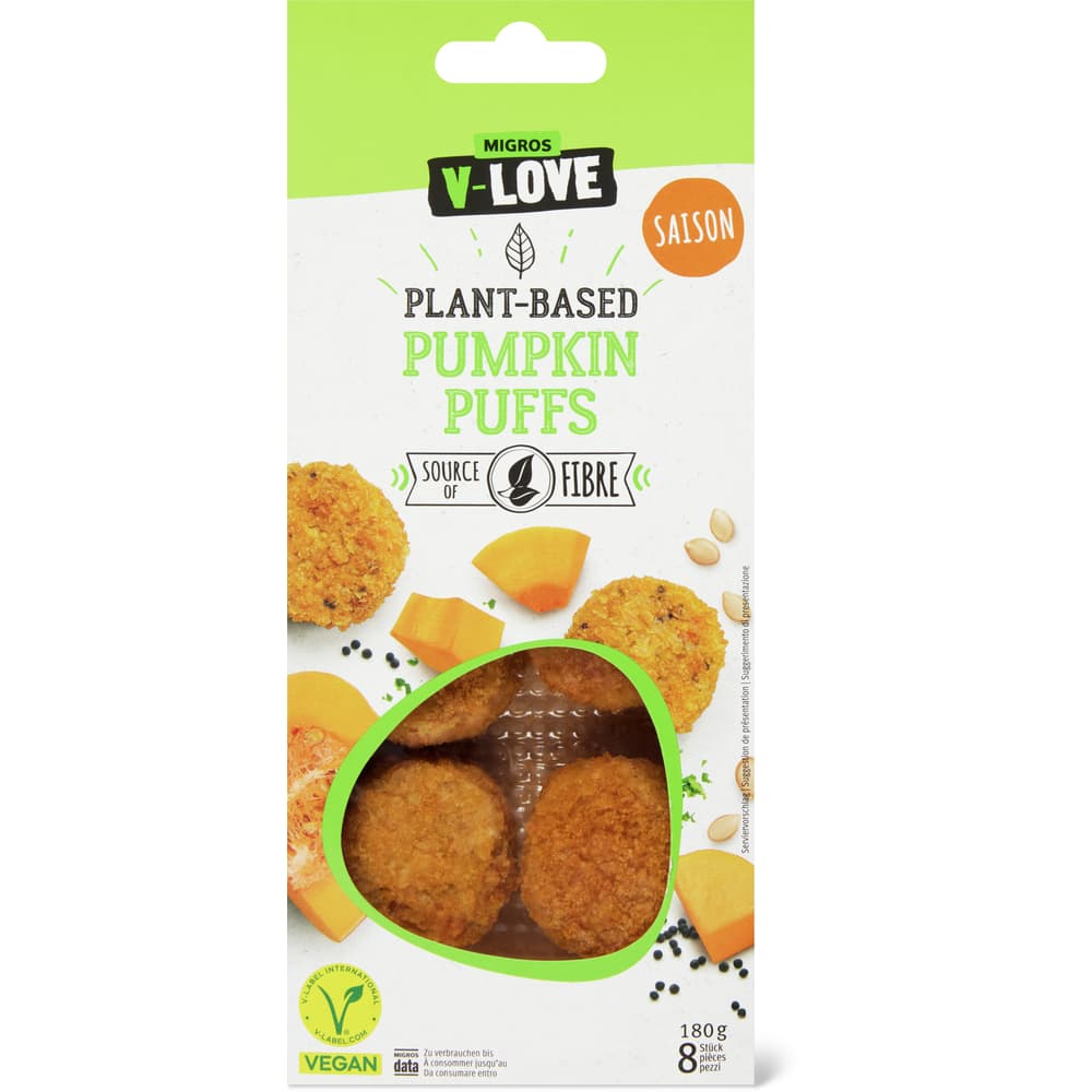 V-Love Pumpkin Puffs Vegan