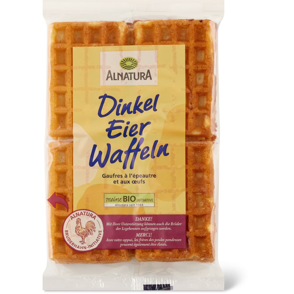 Alnatura Dinkel Frischeiwaffeln