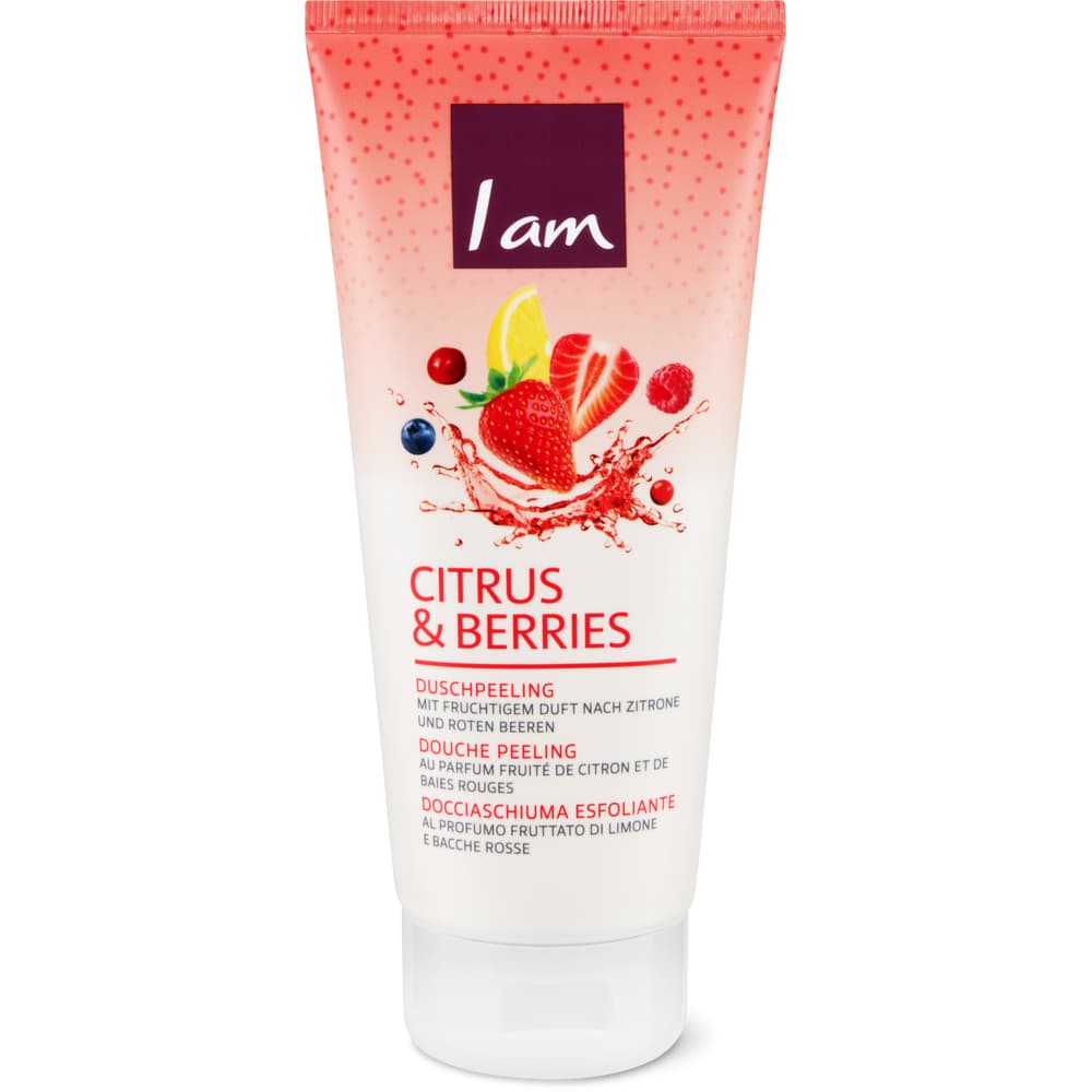 I am Duschpeeling Citrus & Berries