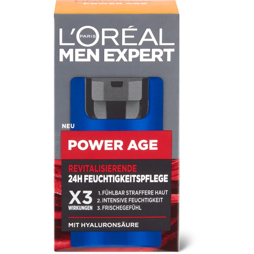 L'Oréal Men Expert Power Age Feuchtigkeitspflege mit Hyaluronsäure