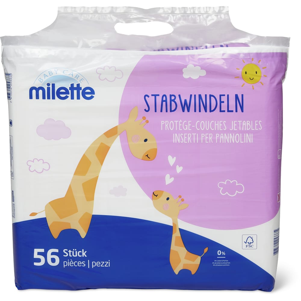 Milette Baby Care Stabwindeln