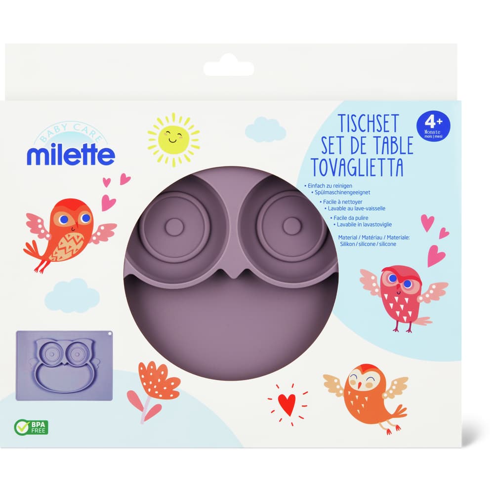 Milette Baby Care Tischset 4 M+