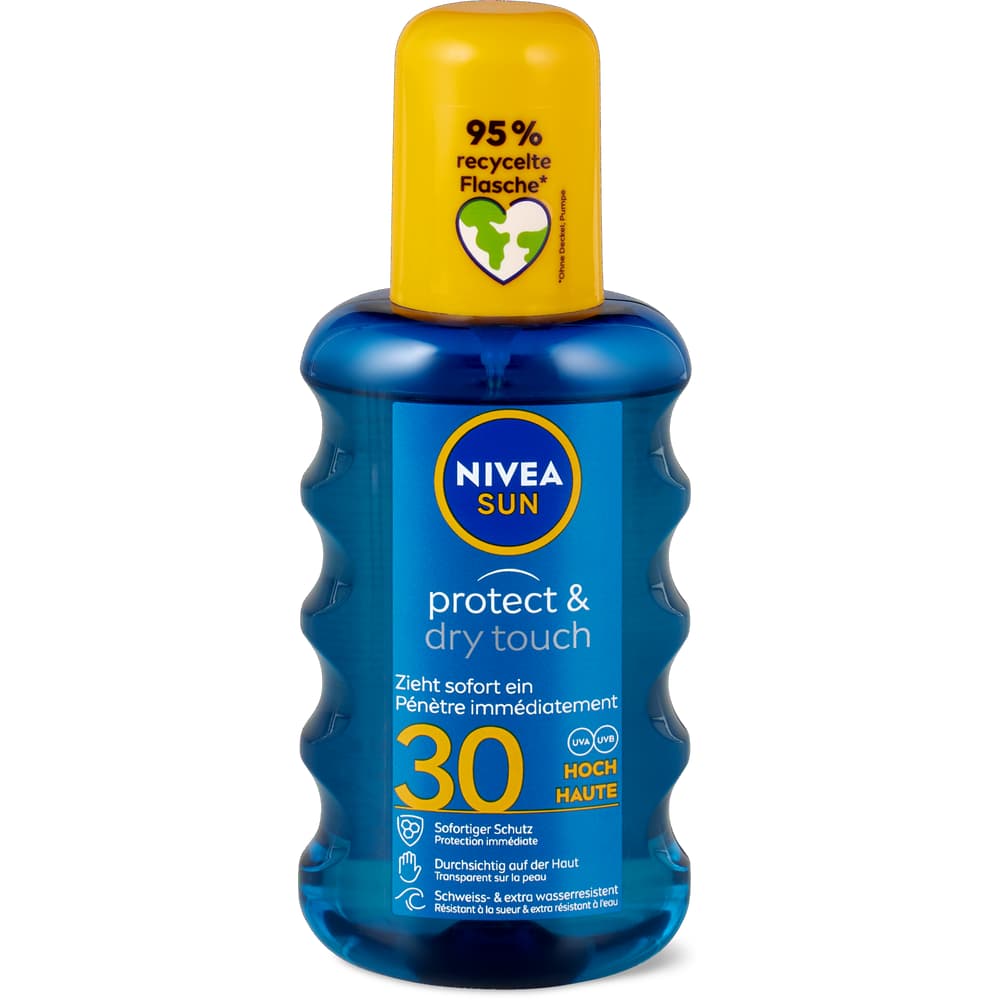 Nivea Sun Protect & dry touch Sonnenspray LSF 30, extra wasserfest
