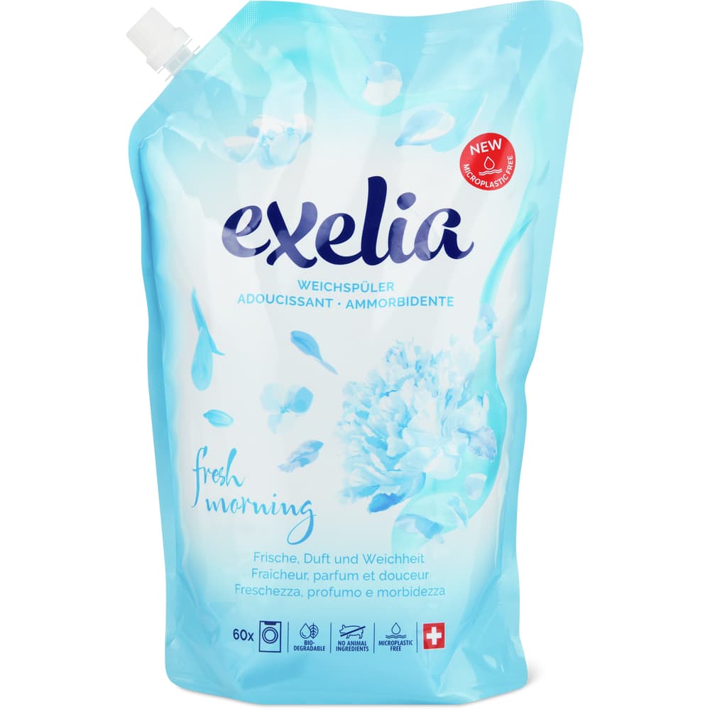 Exelia Fresh & Supersoft Weichspüler 60 Waschgänge, Fresh Morning