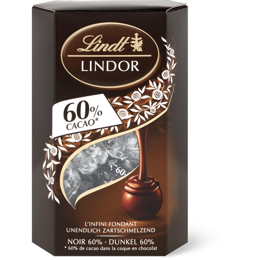 Lindt Lindor Kugeln Dunkel 60% Cacao