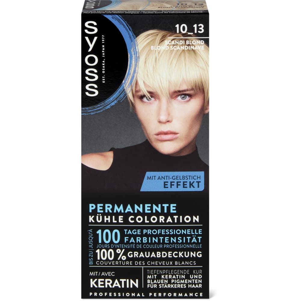 Syoss 10-13 Scandi Blond