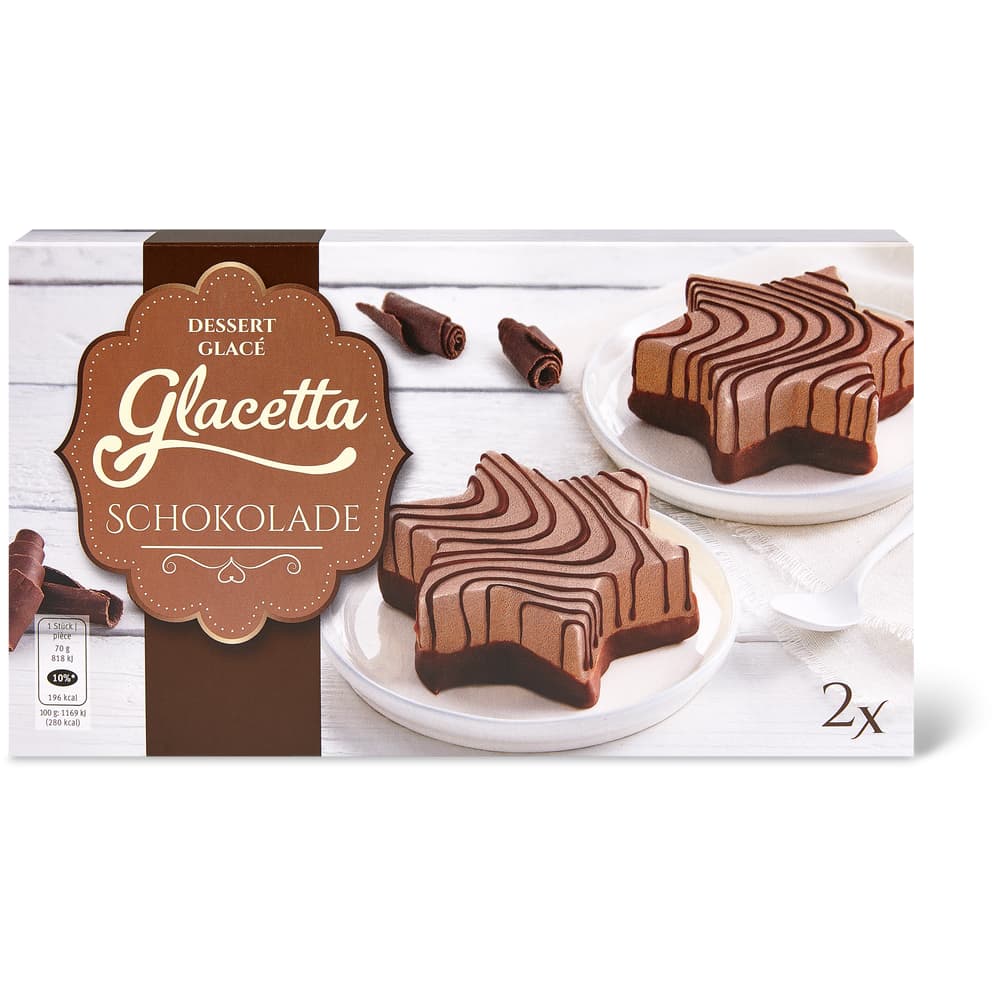 Glacetta Dessert glacé Schokolade