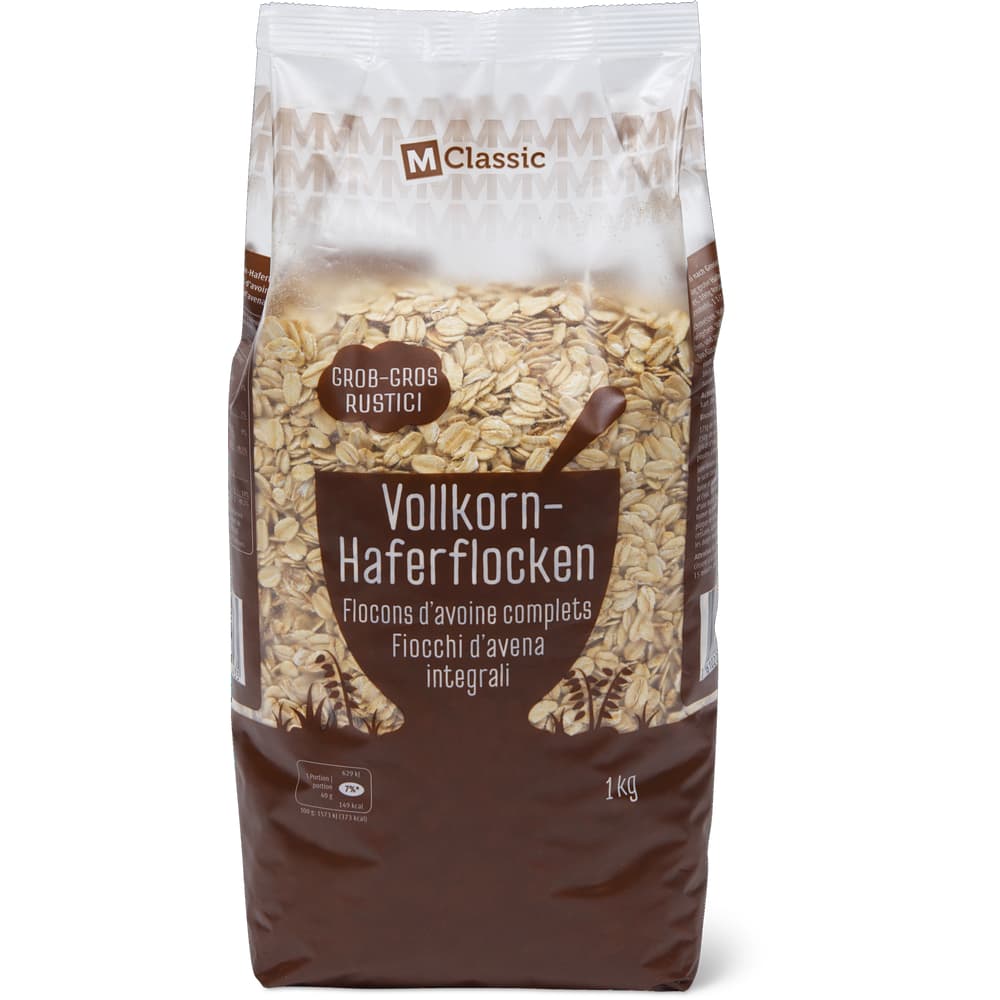 M-Classic Vollkorn-Haferflocken