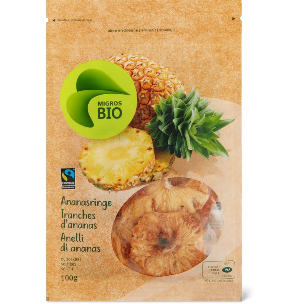 Migros Bio Ananasringe