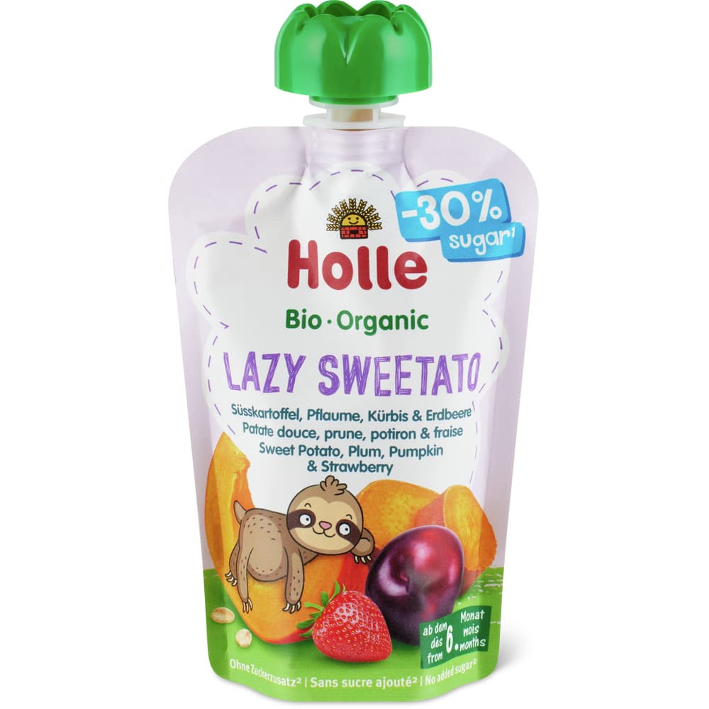 Holle Quetschbeutel Lazy Sweetato ab 6. Monat