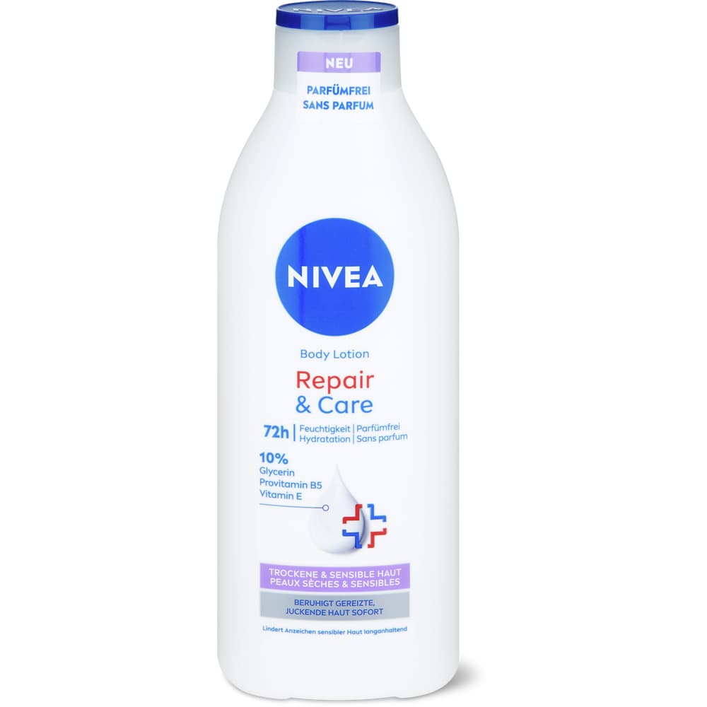 Nivea Repair & Care Körperlotion Ohne Parfum