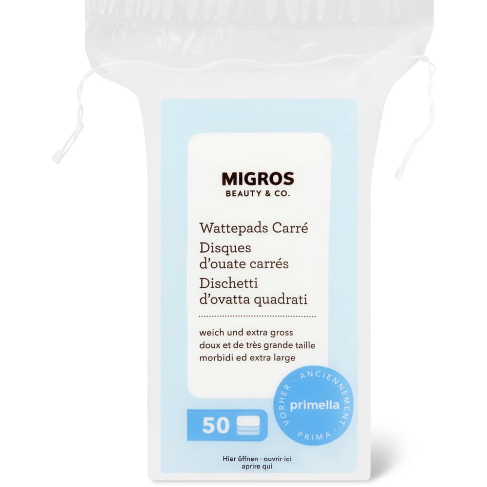 Migros Beauty & Co. Wattepads carré