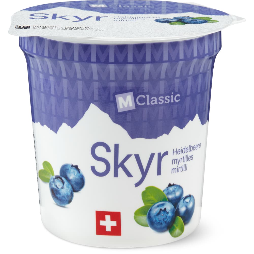 M-Classic Skyr Magerquark Heidelbeere