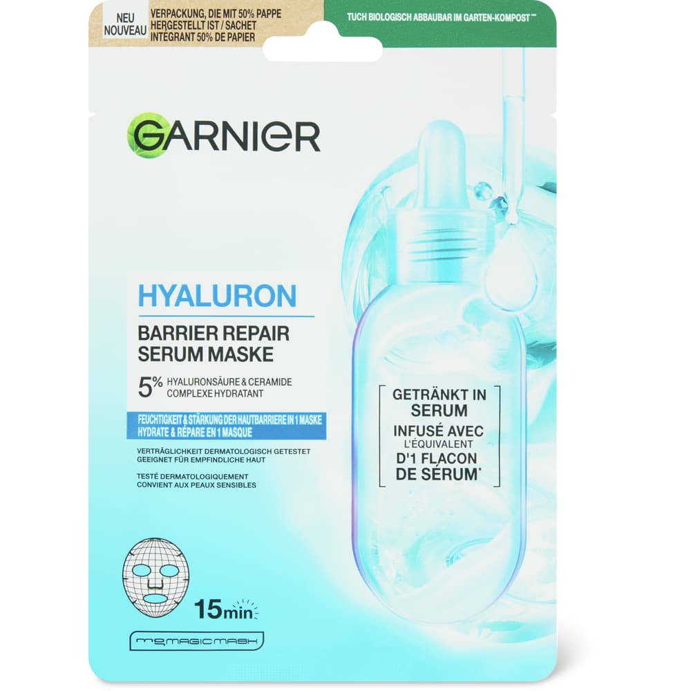 Garnier Hyaluron Tuchmaske