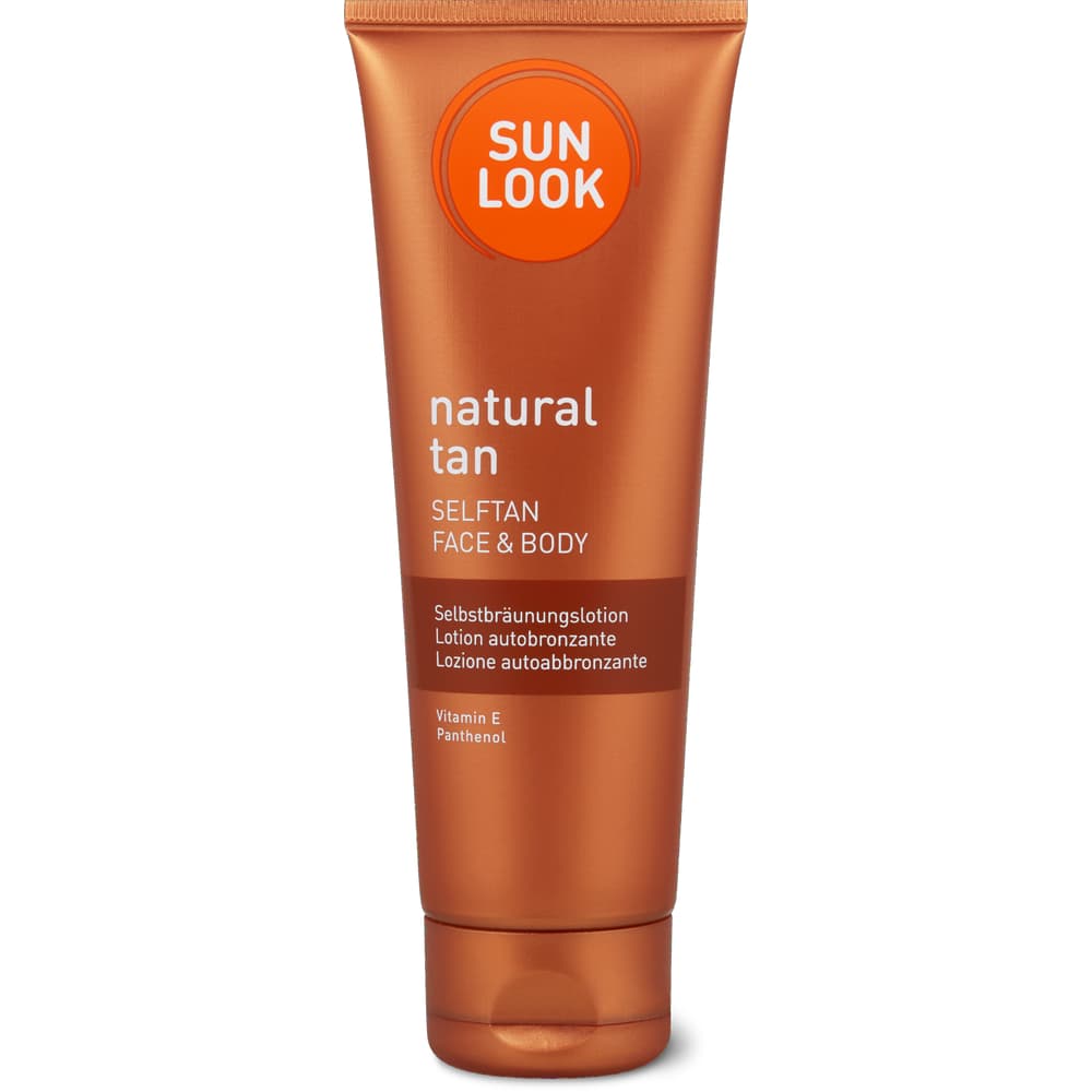 Sun Look natural tan Selftan Face & Body