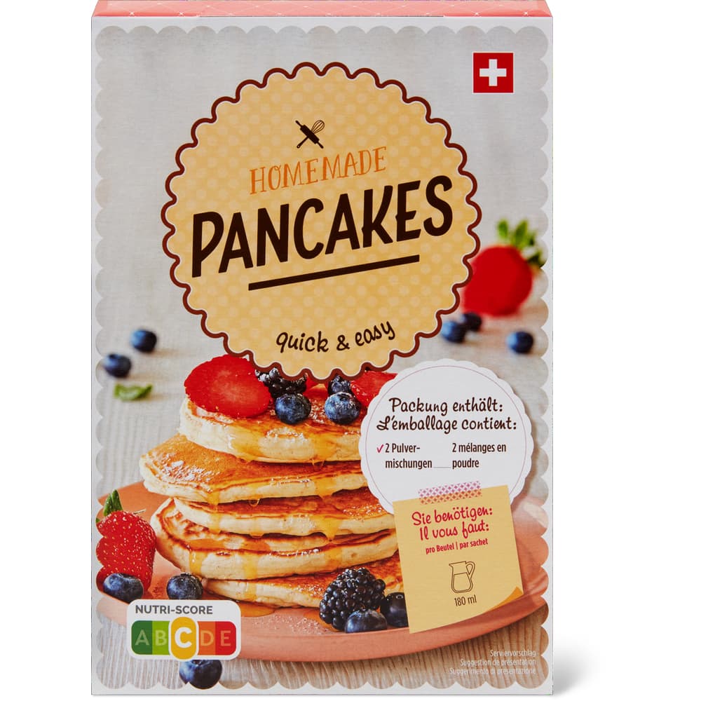 Homemade Backmischung für Pancake