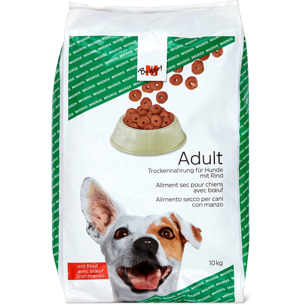 M-Budget Trockenfutter für Hunde Rind