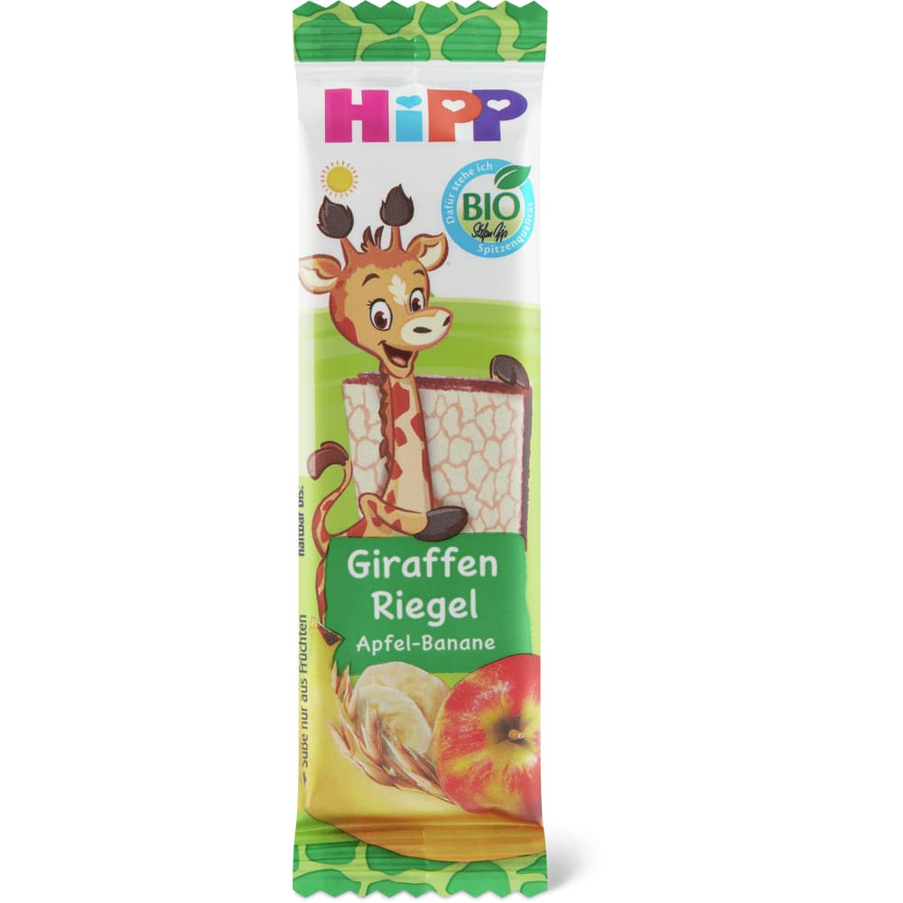 HiPP Bio Früchteriegel Apfel, Banane und Hafer Ab 12 Monaten