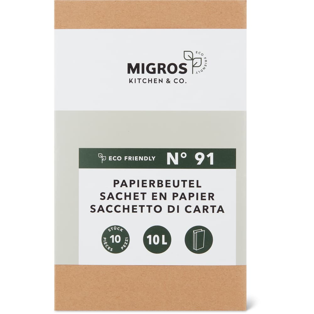 Migros Kitchen & Co. Papierbeutel 10l
