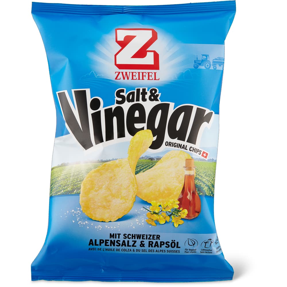Zweifel Original Chips Salt & Vinegar