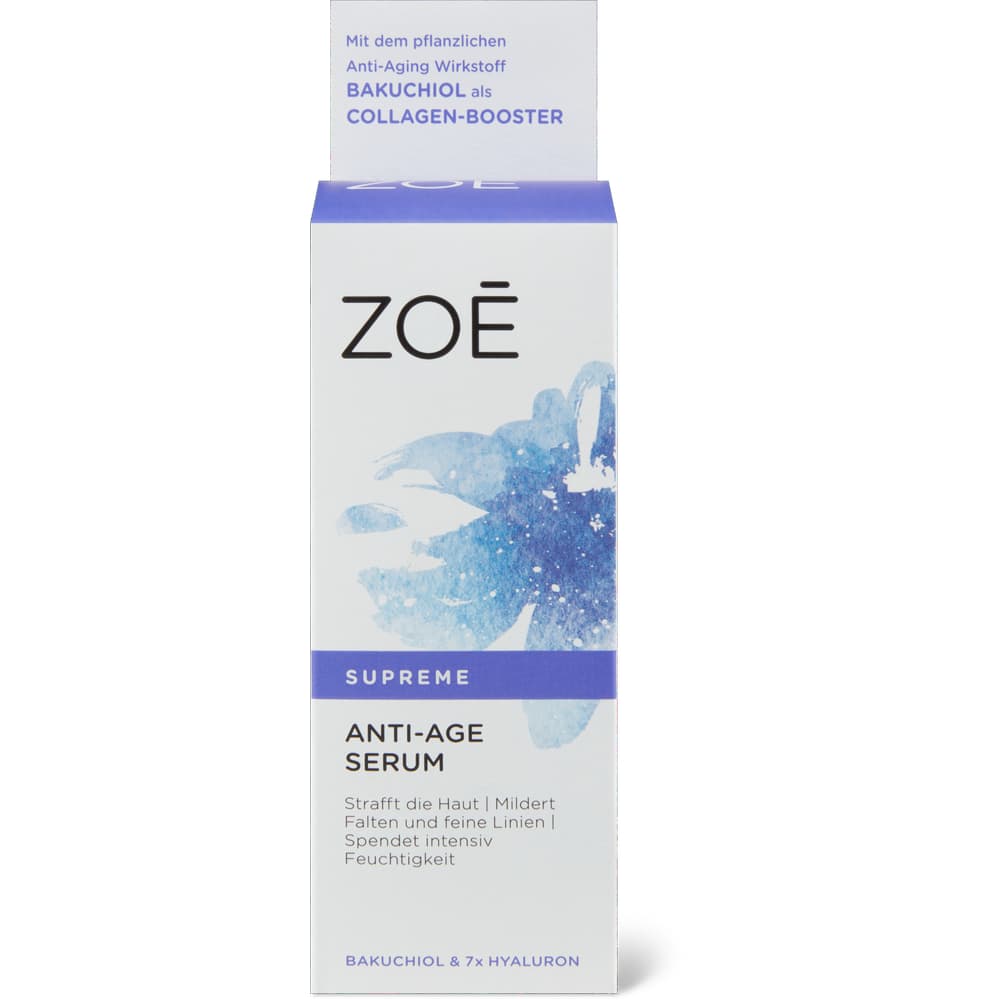 Zoé Supreme Anti-Aging-Serum Bakuchiol & 7x Hyaluron