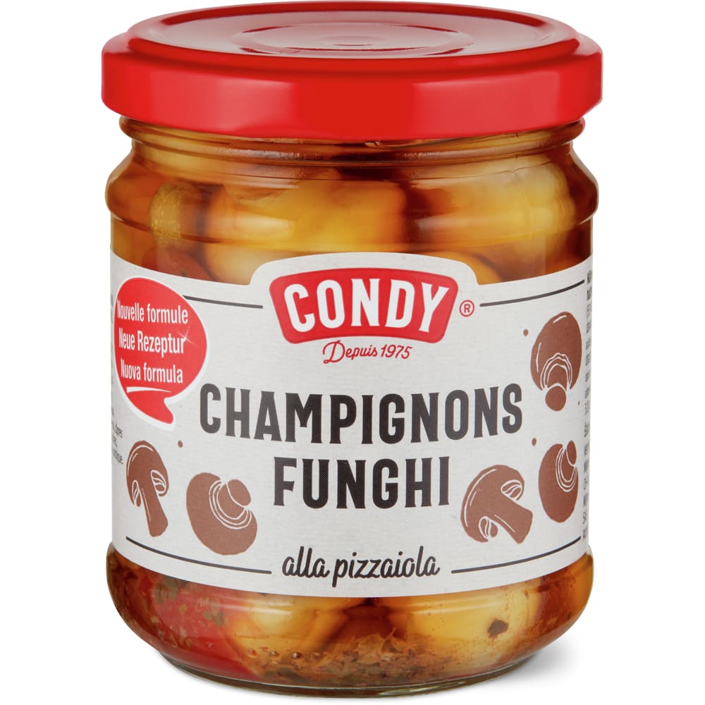 Condy Champignons À la Pizzaiola