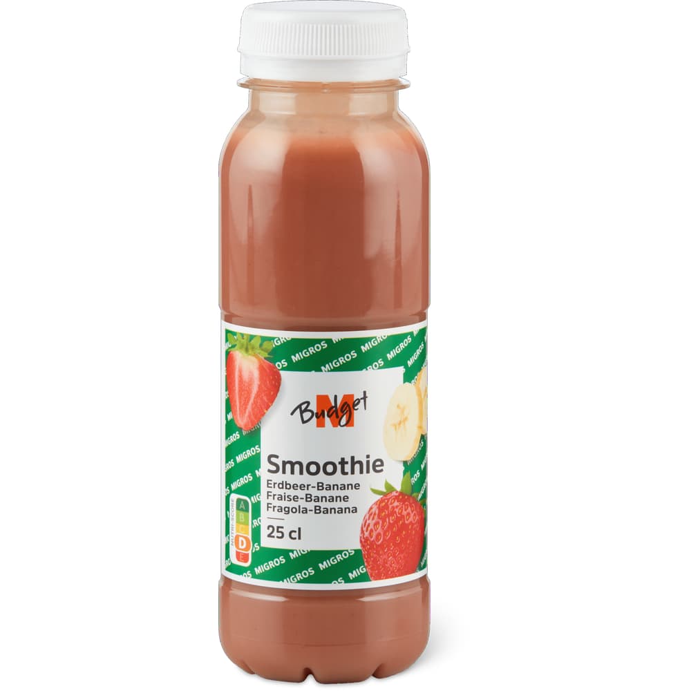 M-Budget Smoothie Erdbeer - Banane