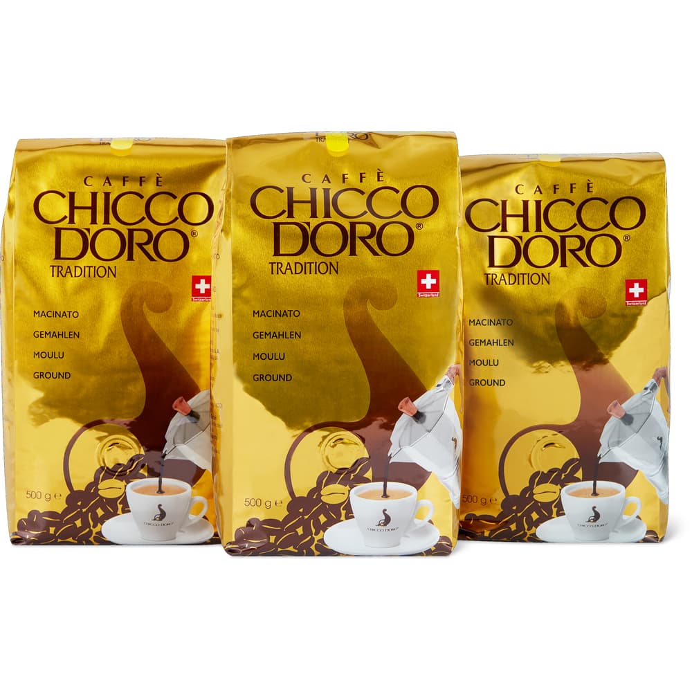 Chicco D'Oro Tradition Gemahlener Kaffee
