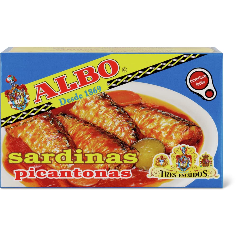 Albo Sardinen in pikanter Sauce