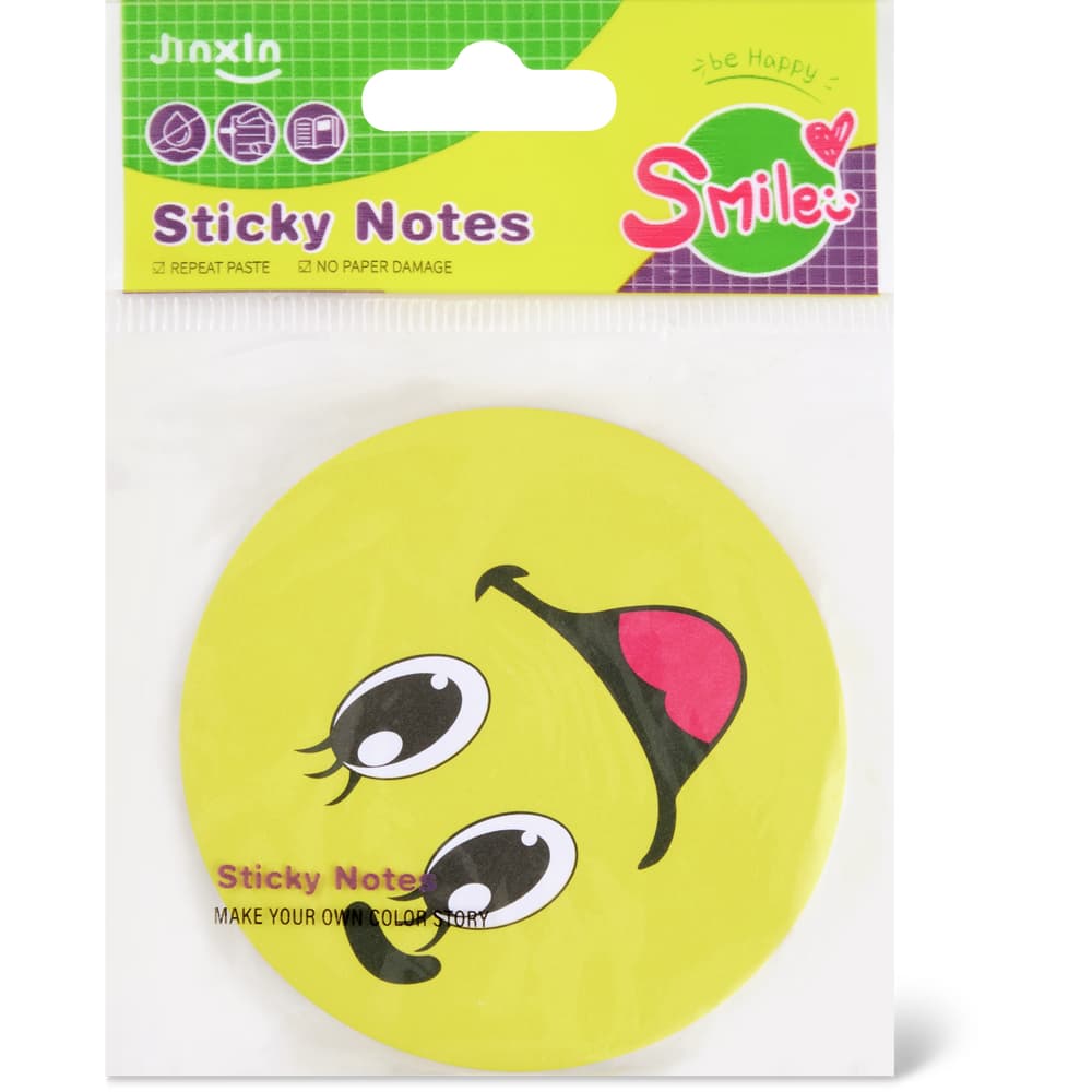 Sombo Haftnotizen Smily, 50 Blatt