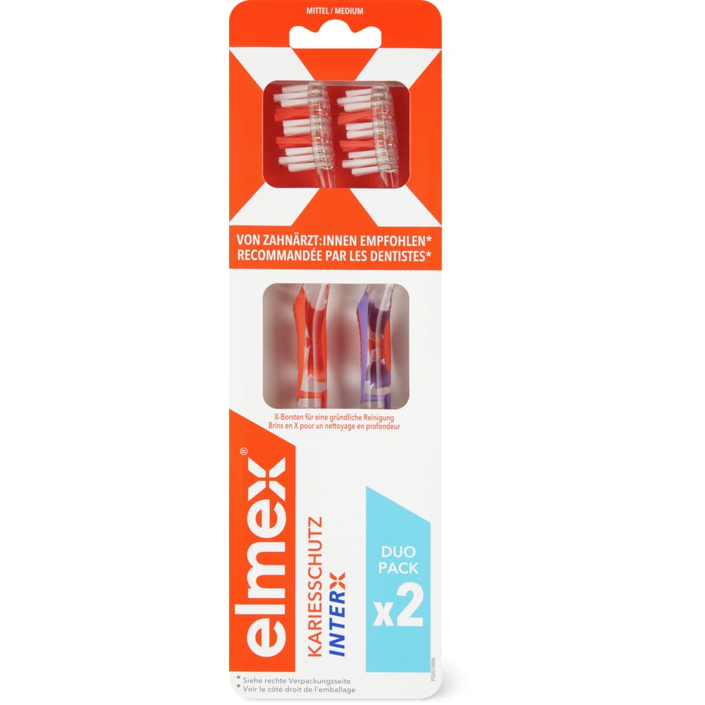 Elmex InterX Zahnbürste Medium