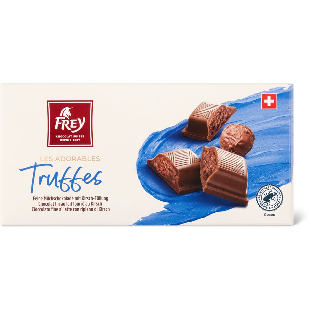 Frey Truffes Zarte Milchschokolade mit Trüffel-Füllung