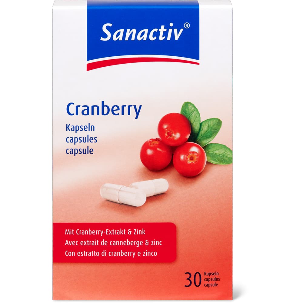 Sanactiv Cranberry Kapseln