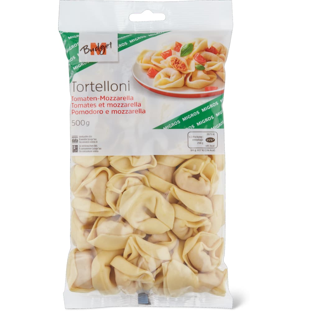 M-Budget Tortelloni Tomaten-Mozzarella