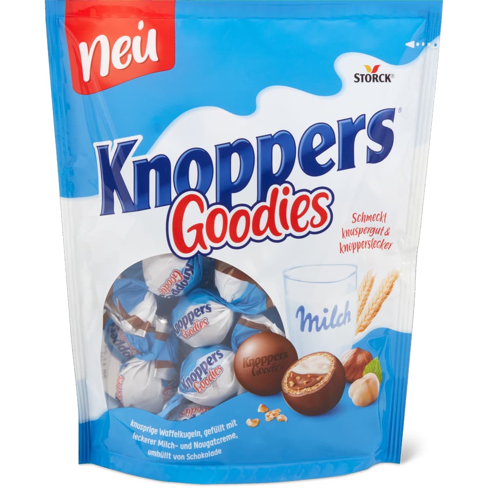 Knoppers Waffelschnitte Milchschokolade mit Haselnüsse